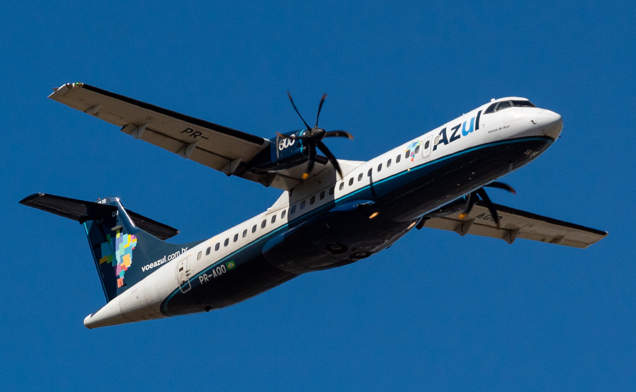 PR-AQO - ATR 72-600 - Azul Linhas Aéreas - Blog do Spotter