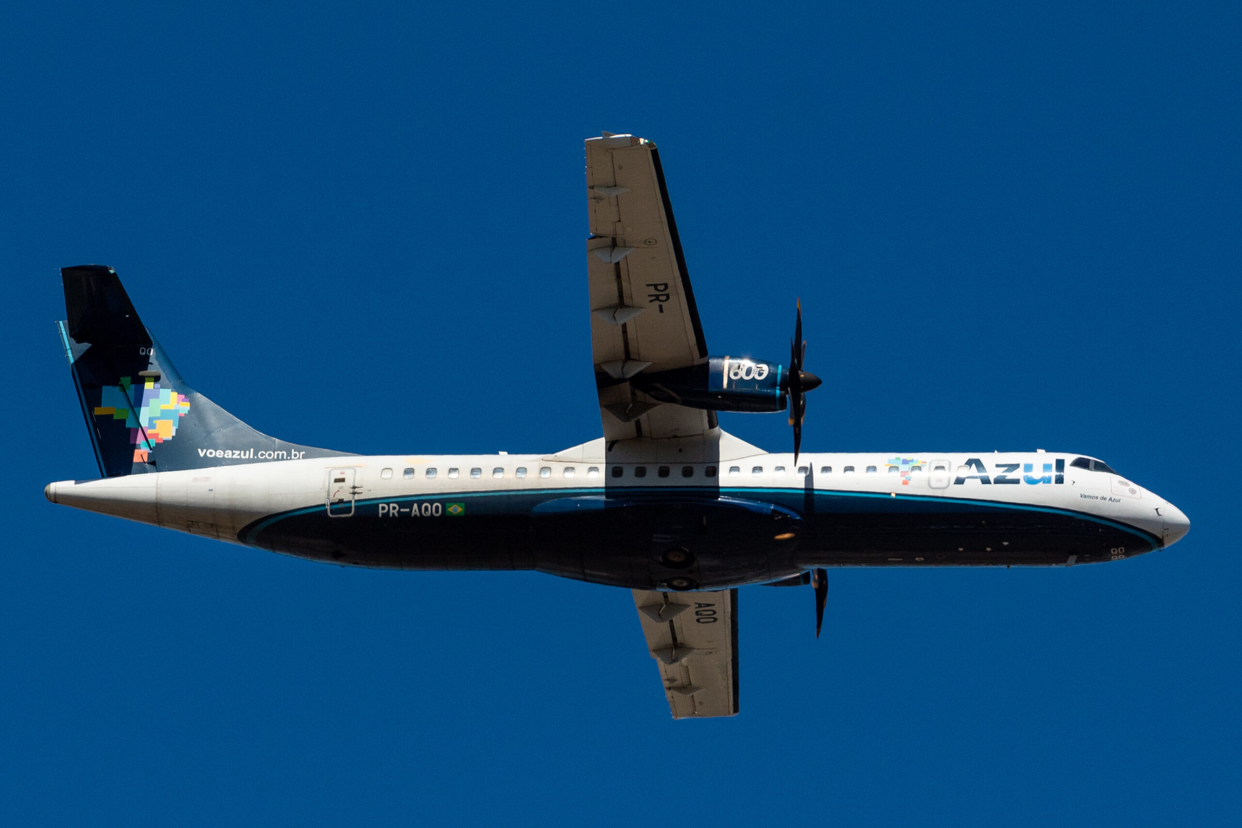 PR-AQO - ATR 72-600 - Azul Linhas Aéreas - Blog do Spotter