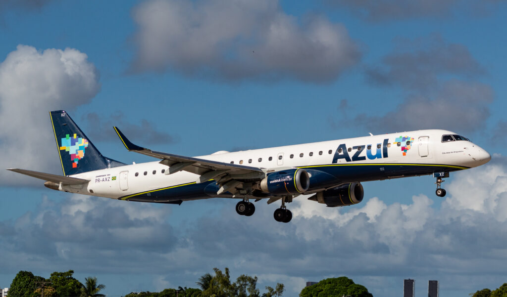 Pr Axz Embraer Azul Linhas A Reas Blog Do Spotter