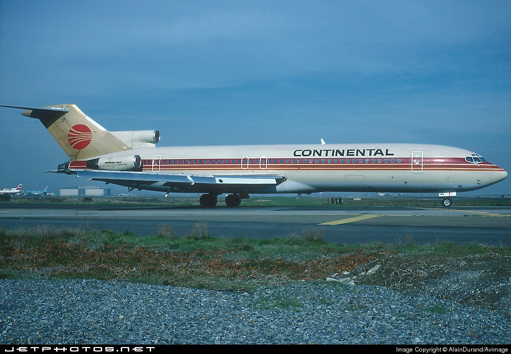 Boeing 727-243 - Continental - PT-MTT da Total Cargo