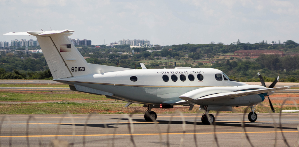 Beech C-12C Huron - 76-0163 - USA - Air Force - SBBR