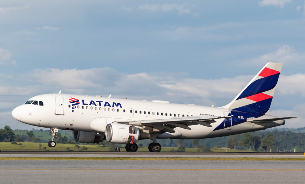 Airbus A319-112 - PR-MYL - LATAM Airlines