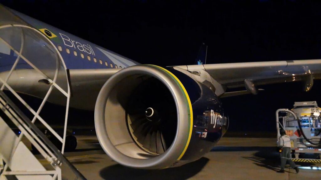 Executiva do Airbus A330 da Azul