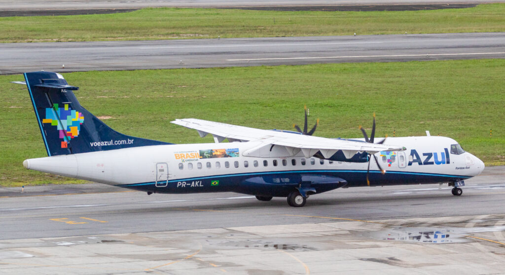 PR-AKJ – ATR 72-600 – Azul Linhas Aéreas - Blog do Spotter