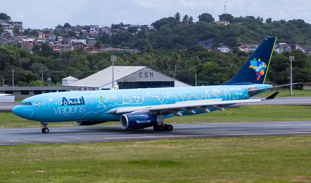 PR-AIU – Airbus A330-243 – Azul Linhas Aéreas - Blog do Spotter