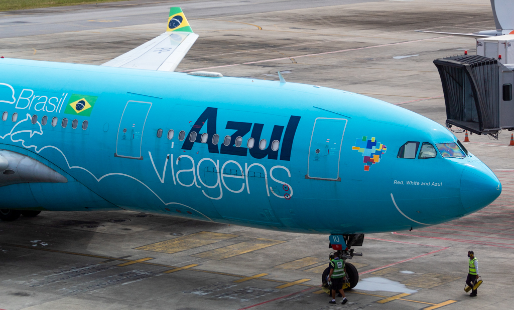 PR-AIU – Airbus A330-243 – Azul Linhas Aéreas - Blog do Spotter