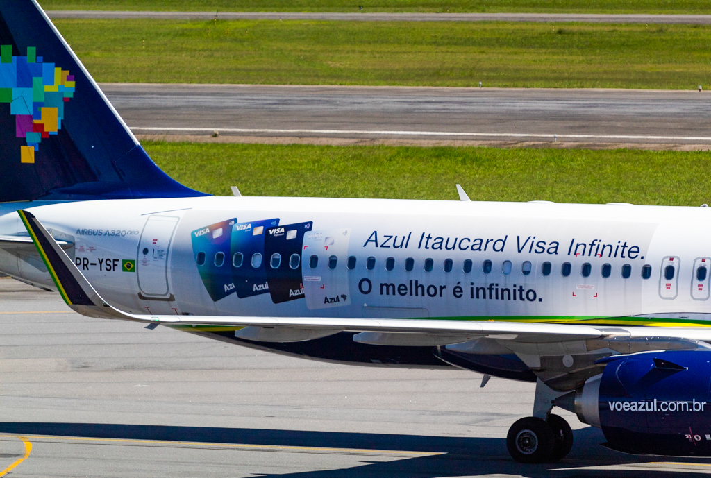 PR-YSF – Airbus A320-251N – Azul Linhas Aéreas - Blog do Spotter