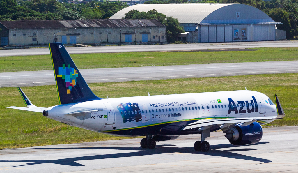 PR-YSF – Airbus A320-251N – Azul Linhas Aéreas - Blog do Spotter