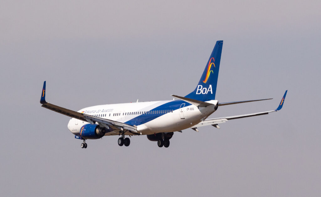 CP-3151 – Boeing 737-8Q8 – BoA - Boliviana de Aviación - Blog do Spotter