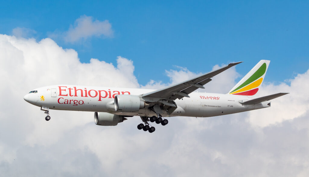 ET-APS – Boeing 777-F6N – Ethiopian Cargo - Blog do Spotter