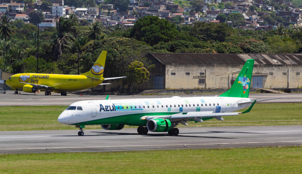 PR-AYX – Embraer 195 – Sustentabilidade -Azul - Blog do Spotter