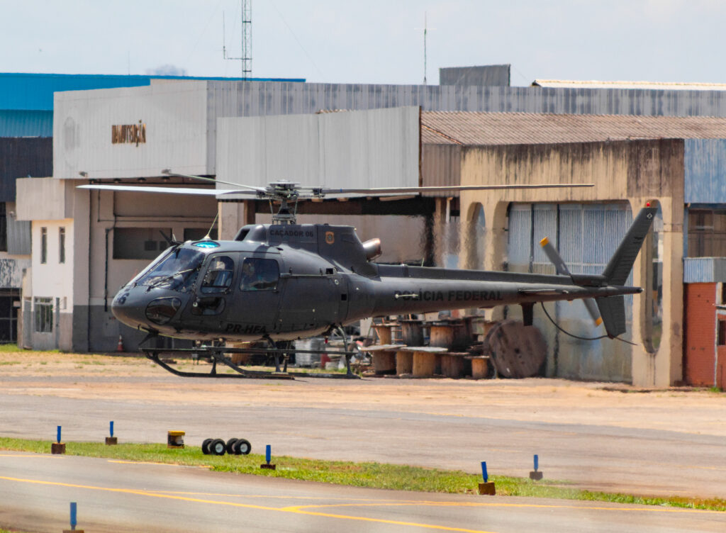 PR-HFA – Helibrás AS-350B2 Esquilo – Polícia Federal - Blog do Spotter