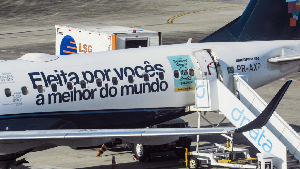 PR-AXP - Embraer E195AR - Azul Linhas Aéreas - Blog do Spotter