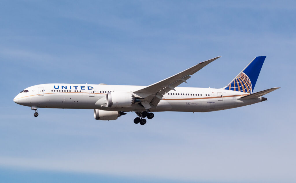 N38950 – Boeing 787-9 Dreamliner – United Airlines - Blog do Spotter