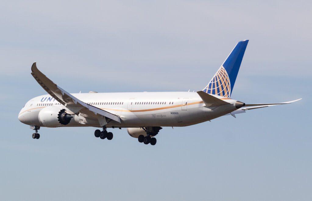 N38950 – Boeing 787-9 Dreamliner – United Airlines - Blog do Spotter