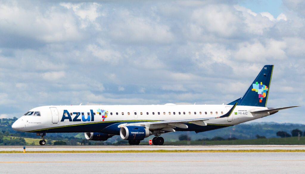 PR-AXZ - Embraer 195 - Azul Linhas Aéreas - Blog do Spotter