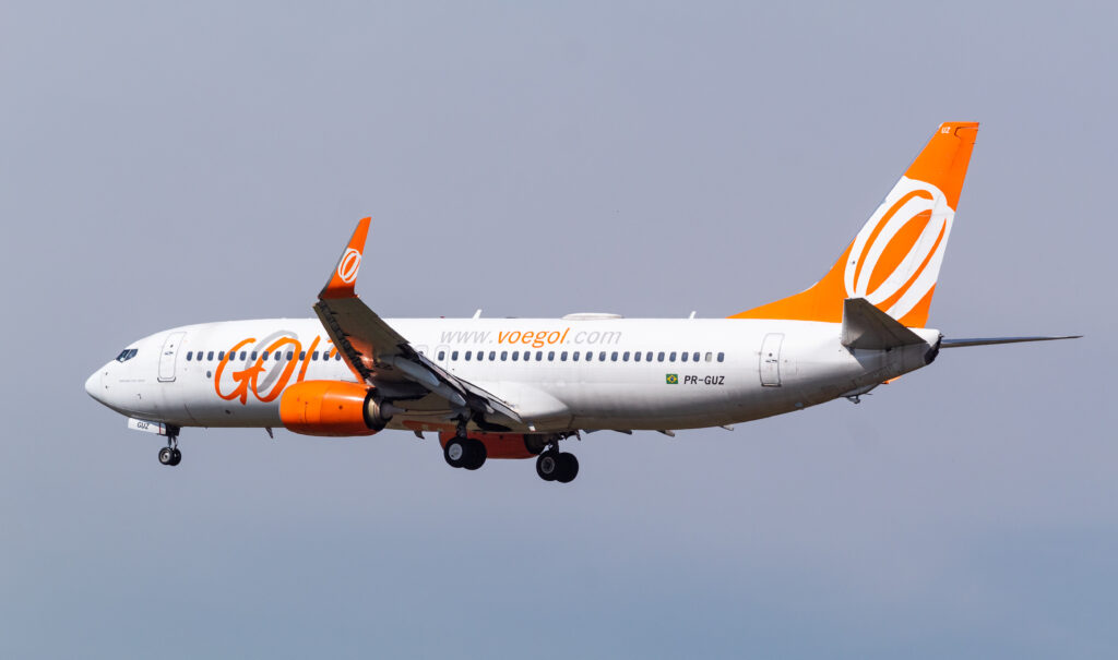 PR-GUZ – Boeing 737-8EH WL – GOL Linhas Aéreas - Blog do Spotter