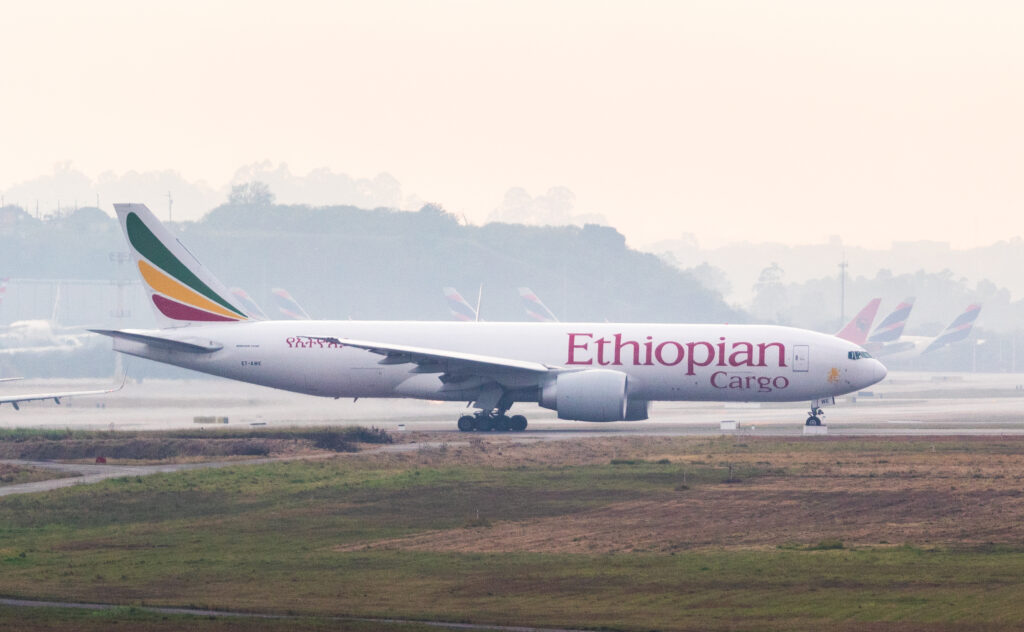 ET-AWE – Boeing 777-F – Ethiopian Cargo - Blog do Spotter