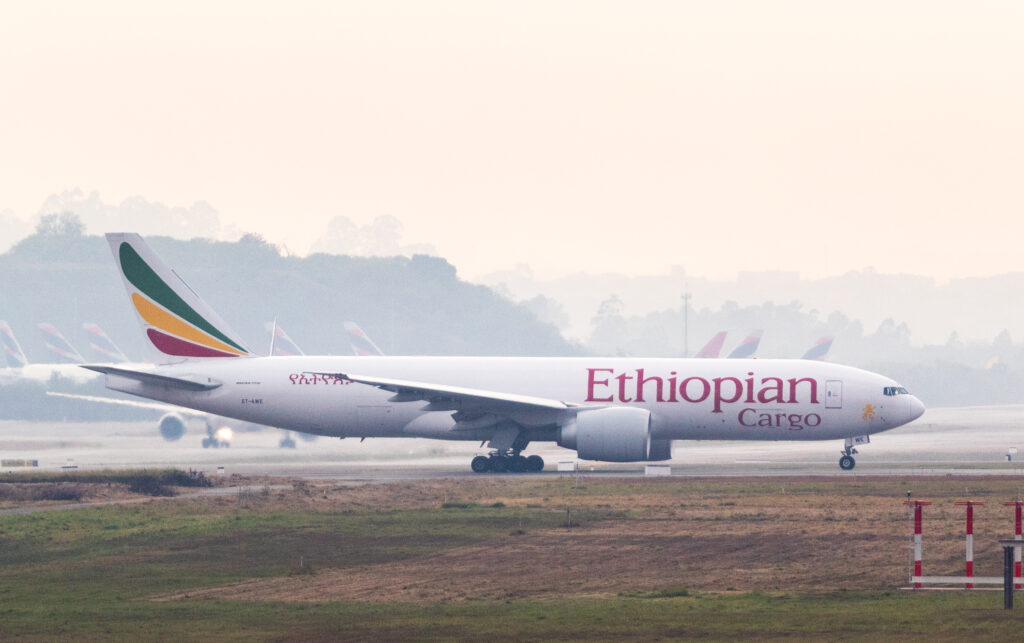ET-AWE – Boeing 777-F – Ethiopian Cargo - Blog do Spotter