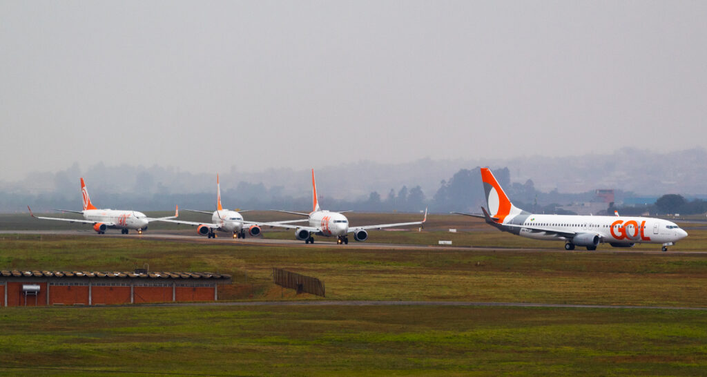 Aviões da Gol - Aeroporto de Guarulhos - Blog do Spotter
