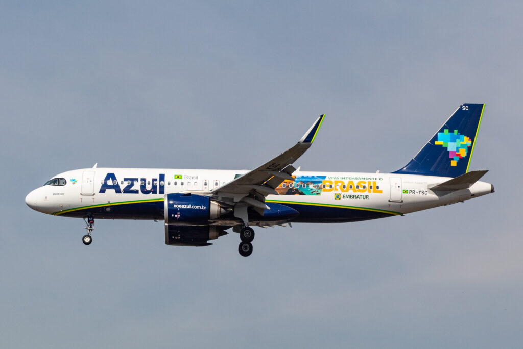 PR-YSC – Airbus A320-251N – Azul Linhas Aéreas - Aeroporto de Guarulhos - Blog do Spotter