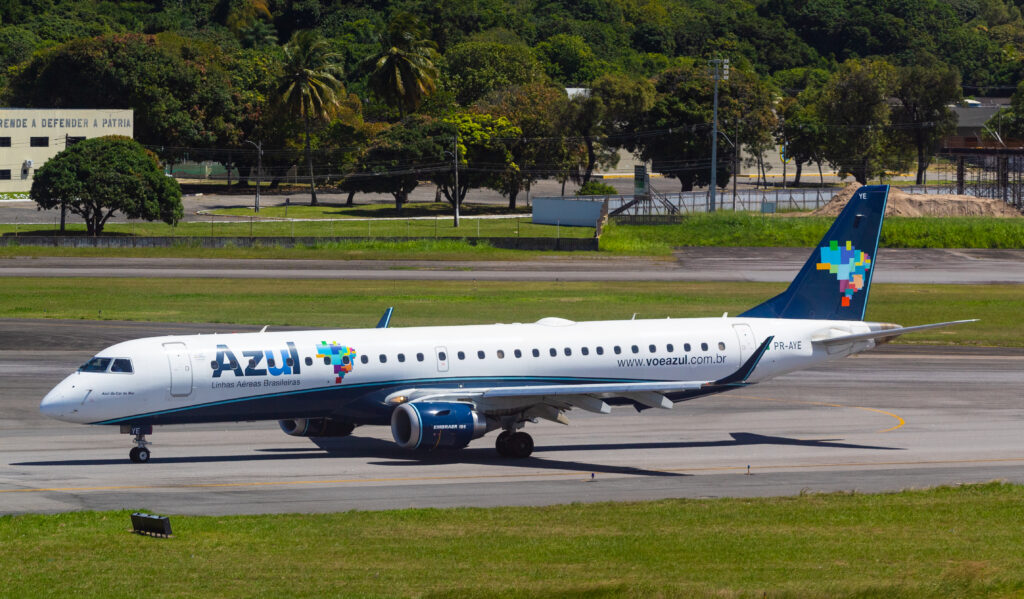 PR-AYE – Embraer 195 – Azul Linhas Aéreas - Blog do Spotter