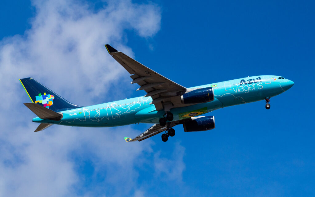 PR-AIU – Airbus A330-243 – Azul Linhas Aéreas - Blog do Spotter