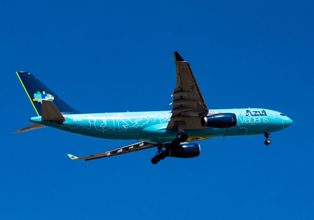 PR-AIU – Airbus A330-243 – Azul Linhas Aéreas - Blog do Spotter