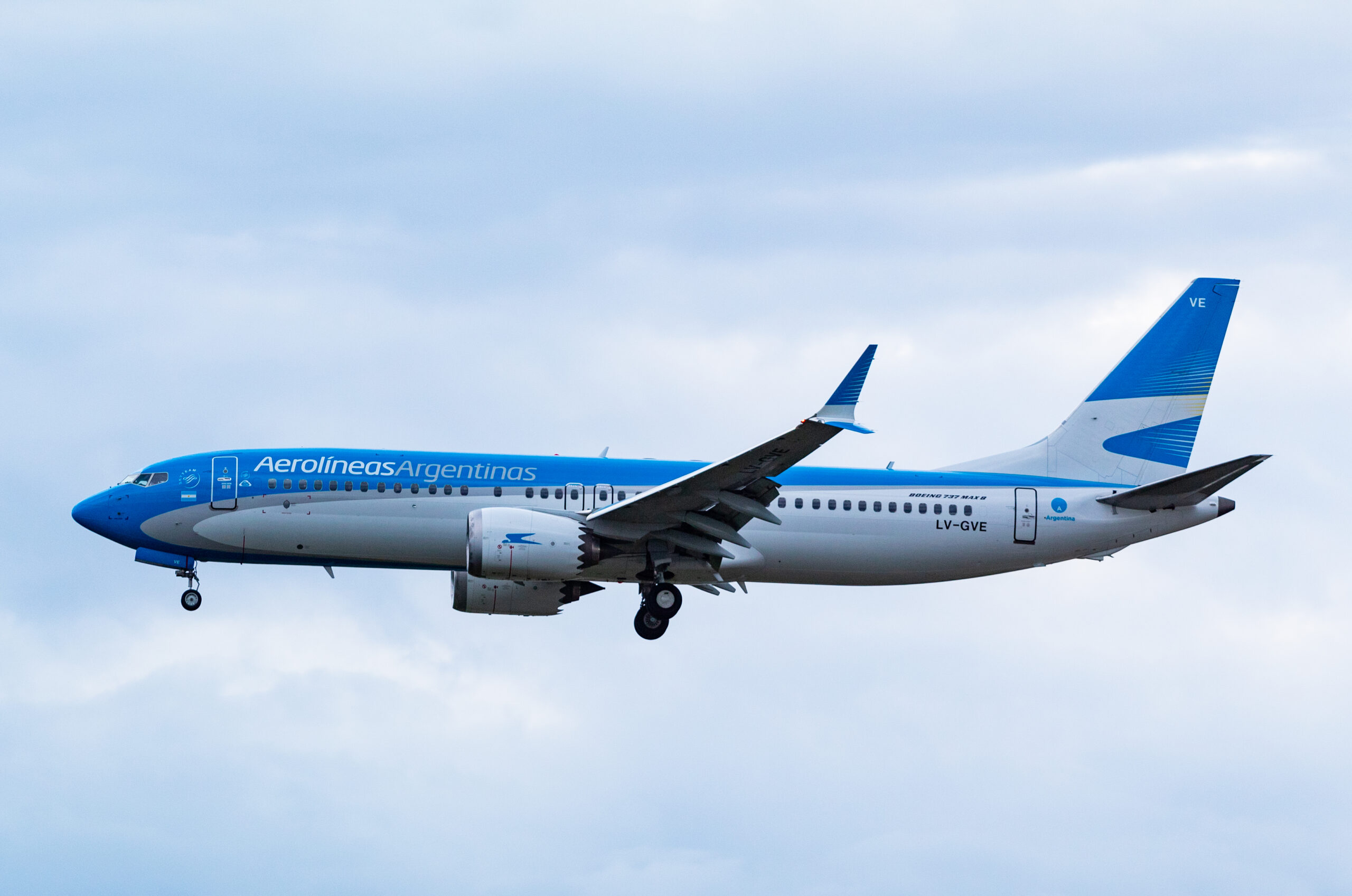 LV-GVE - Boeing 737 MAX 8 - Aerolineas Argentinas - Blog do Spotter