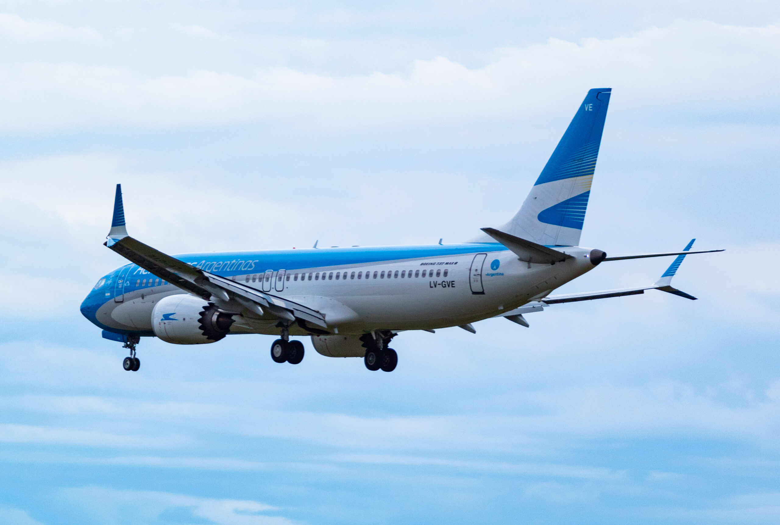 LV-GVE - Boeing 737 MAX 8 - Aerolineas Argentinas - Blog do Spotter
