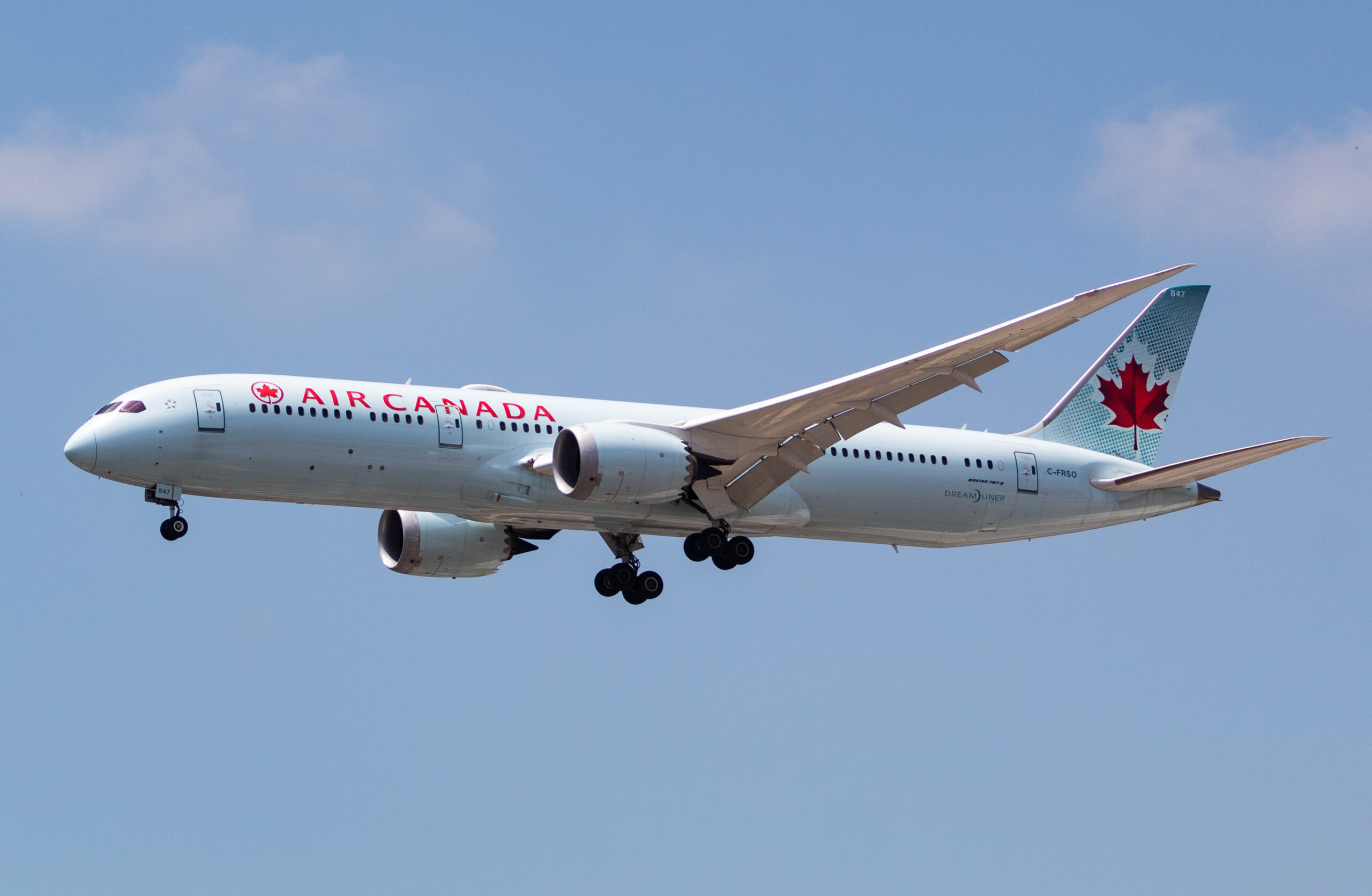 C-FRSO - Boeing 787-9 Dreamliner - Air Canada - Blog do Spotter