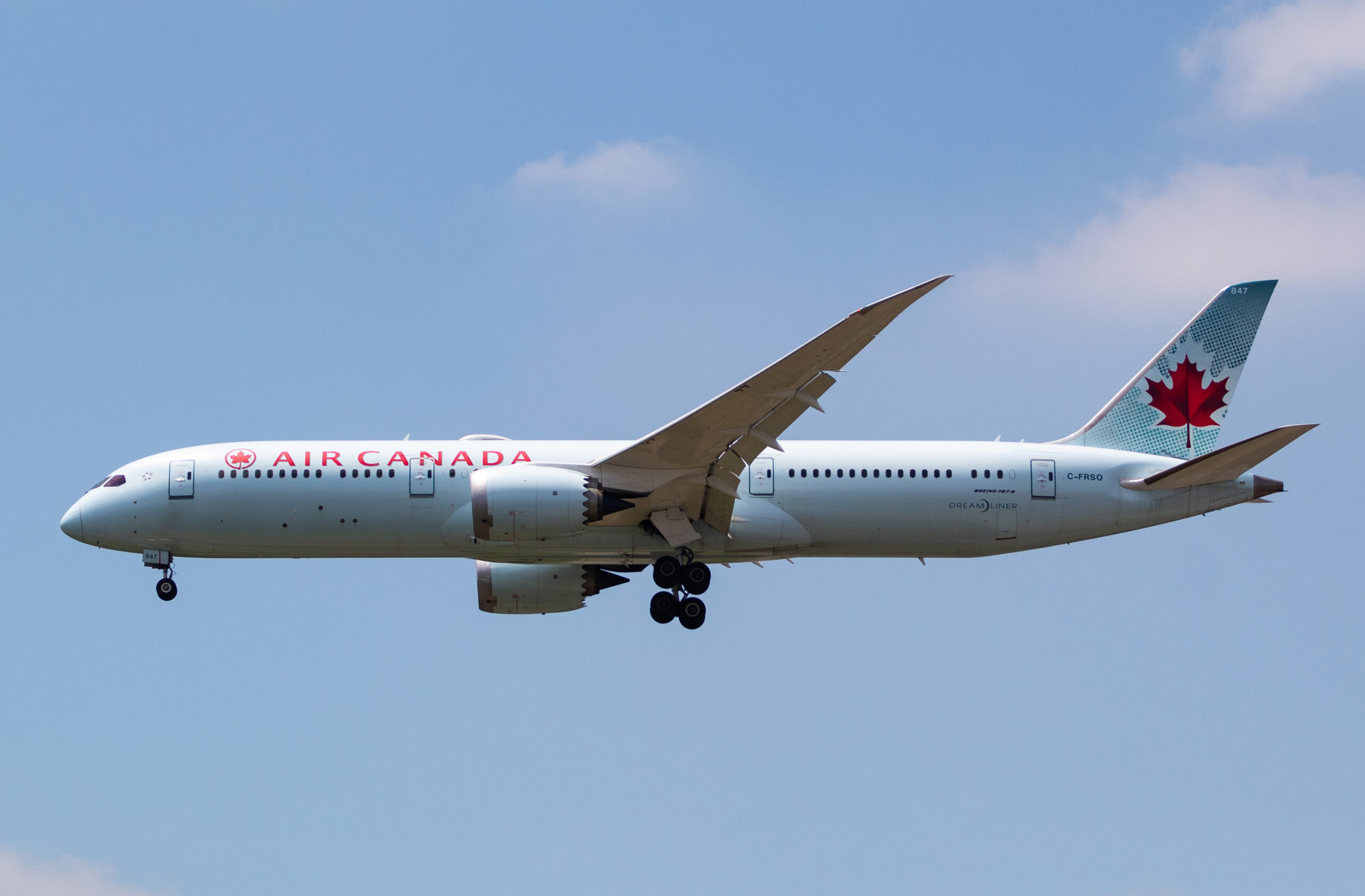 C-FRSO - Boeing 787-9 Dreamliner - Air Canada - Blog do Spotter