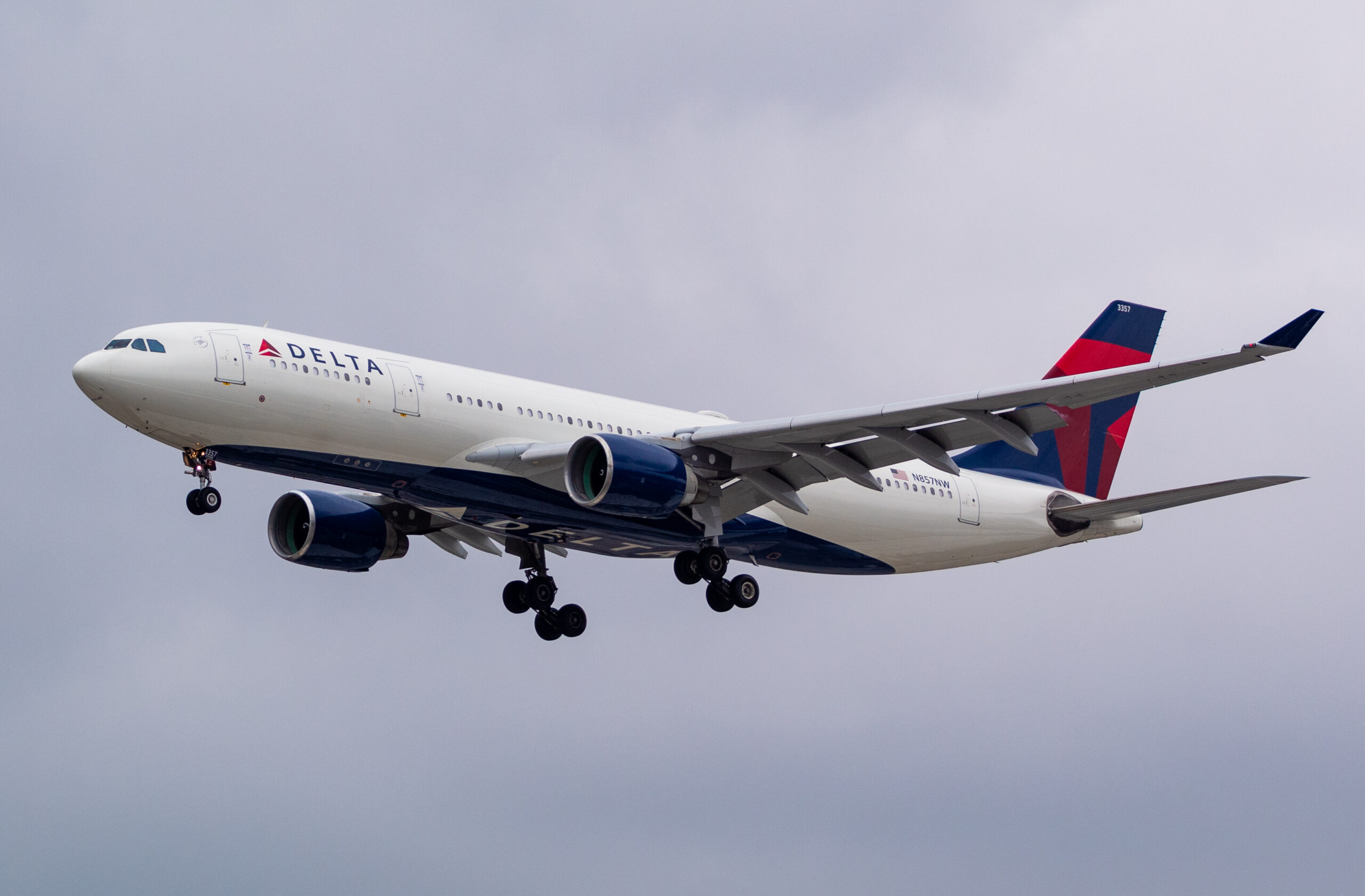 N857NW – Airbus A330-223 – Delta Air Lines