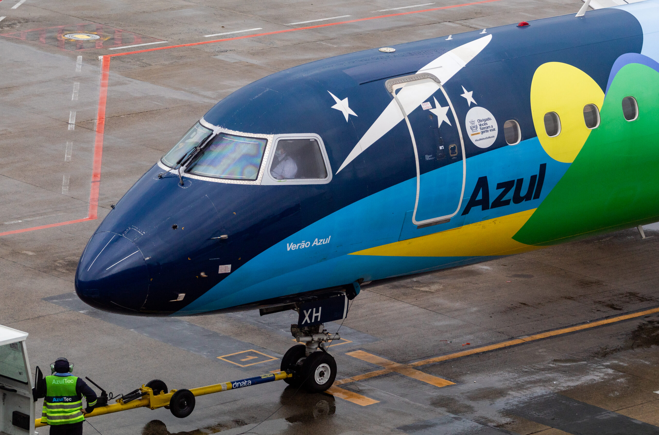 PR-AXH – Embraer 195 – Azul Linhas Aéreas - Blog do Spotter