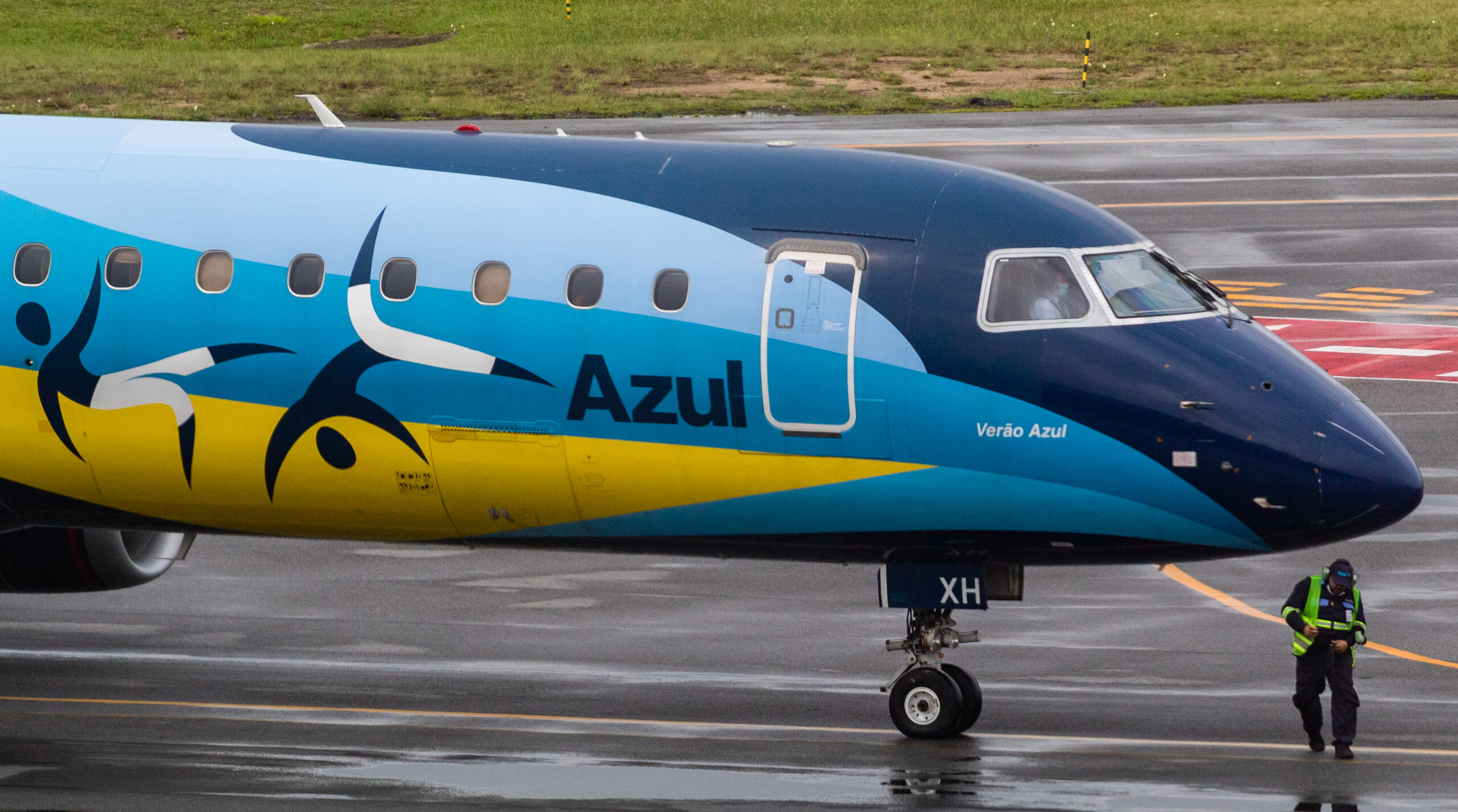 PR-AXH – Embraer 195 – Azul Linhas Aéreas - Blog do Spotter