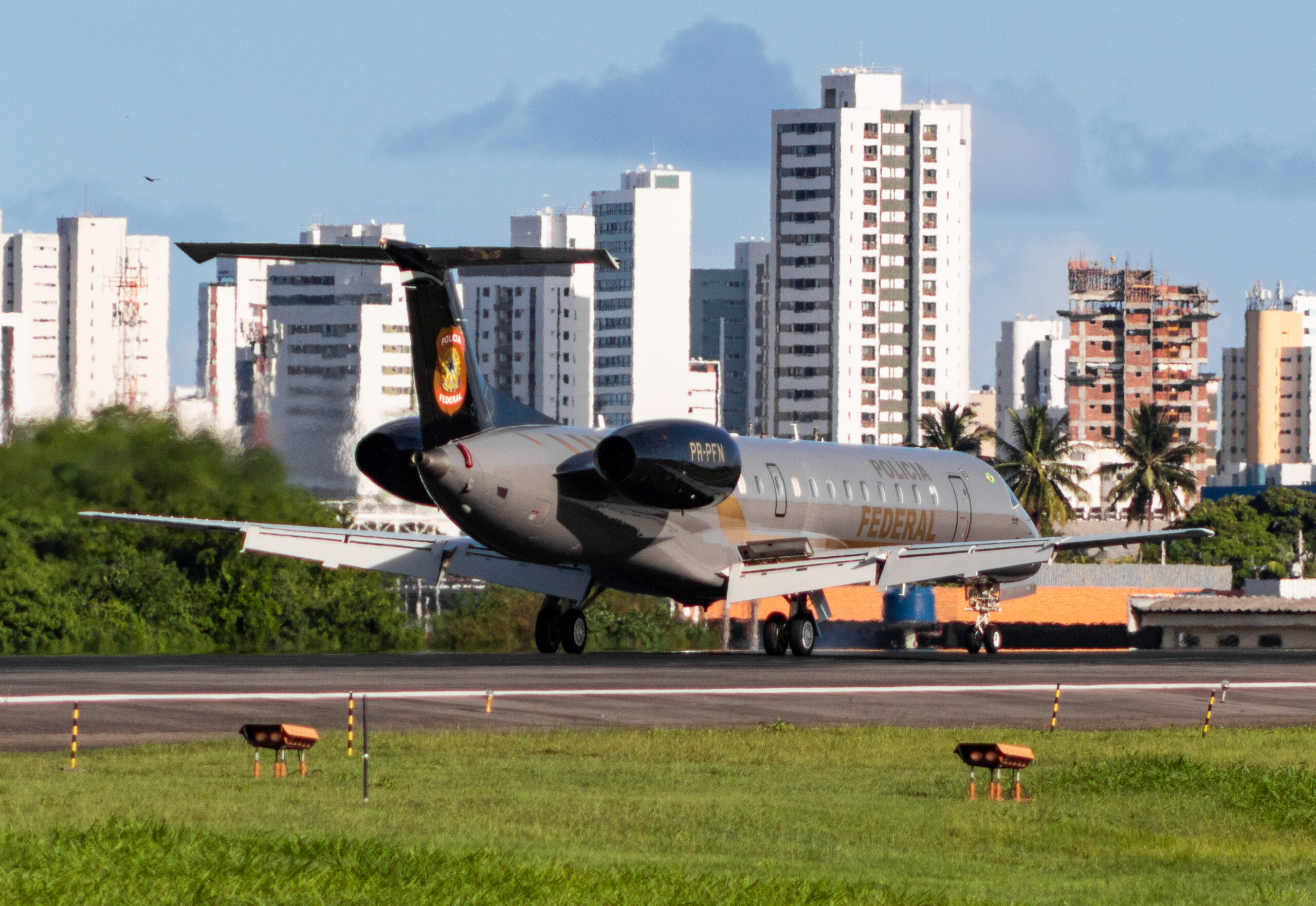 PR-PFN – Embraer ERJ 145 LR – Polícia Federal - Blog do Spotter