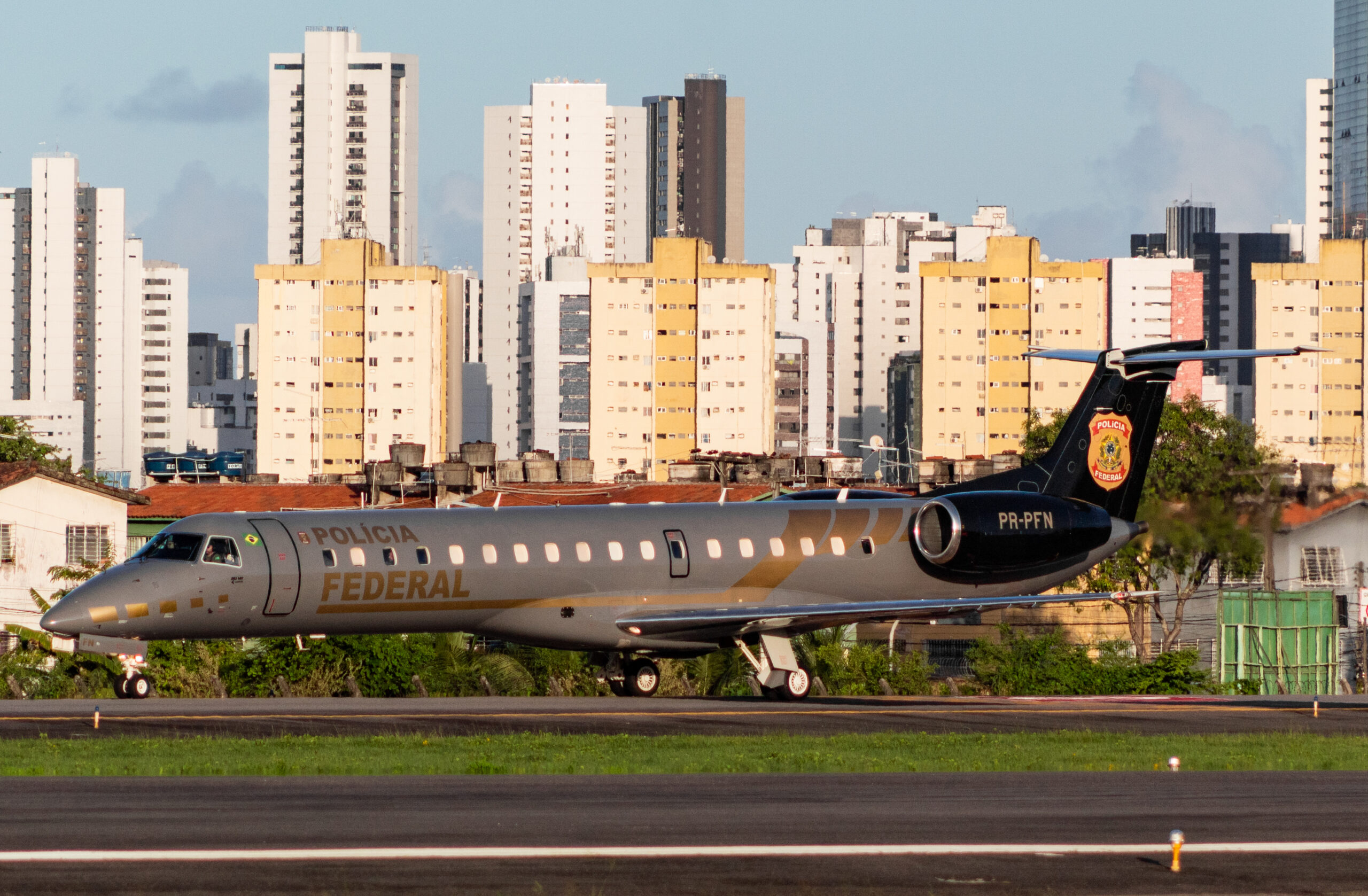 PR-PFN – Embraer ERJ 145 LR – Polícia Federal - Blog do Spotter