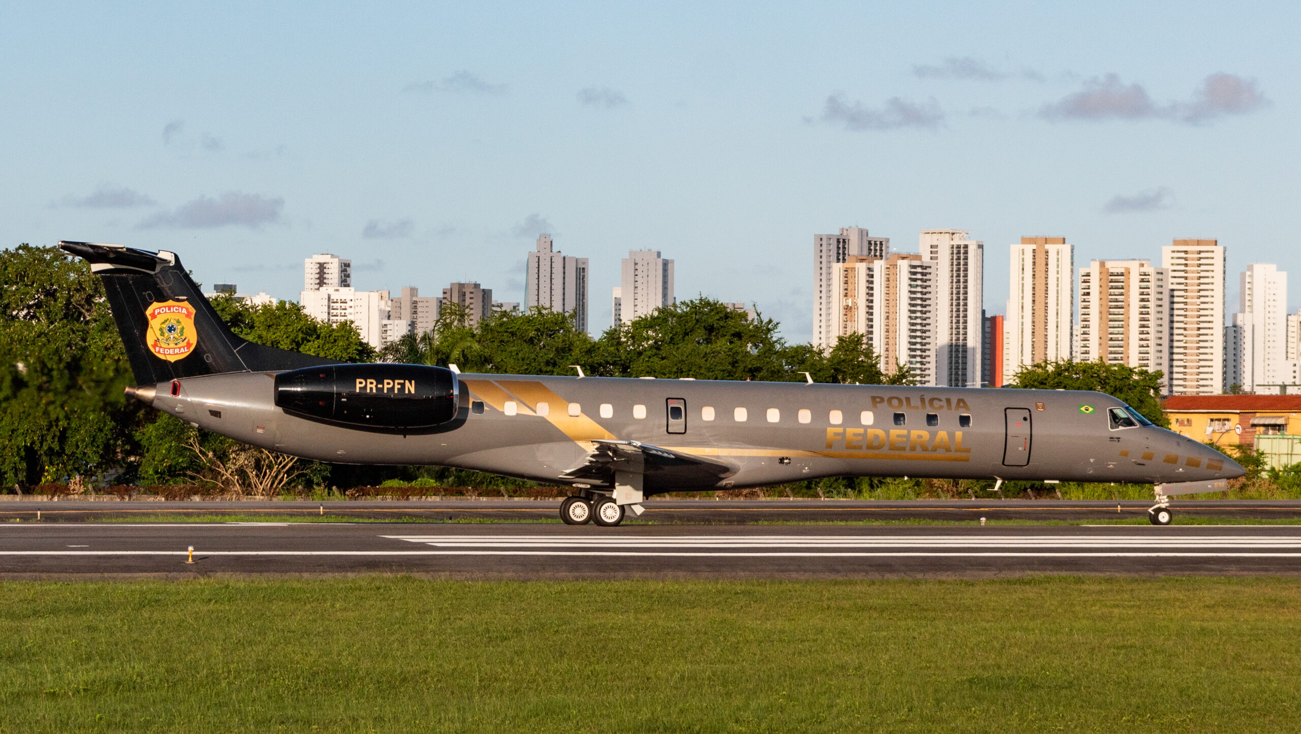 PR-PFN – Embraer ERJ 145 LR – Polícia Federal - Blog do Spotter