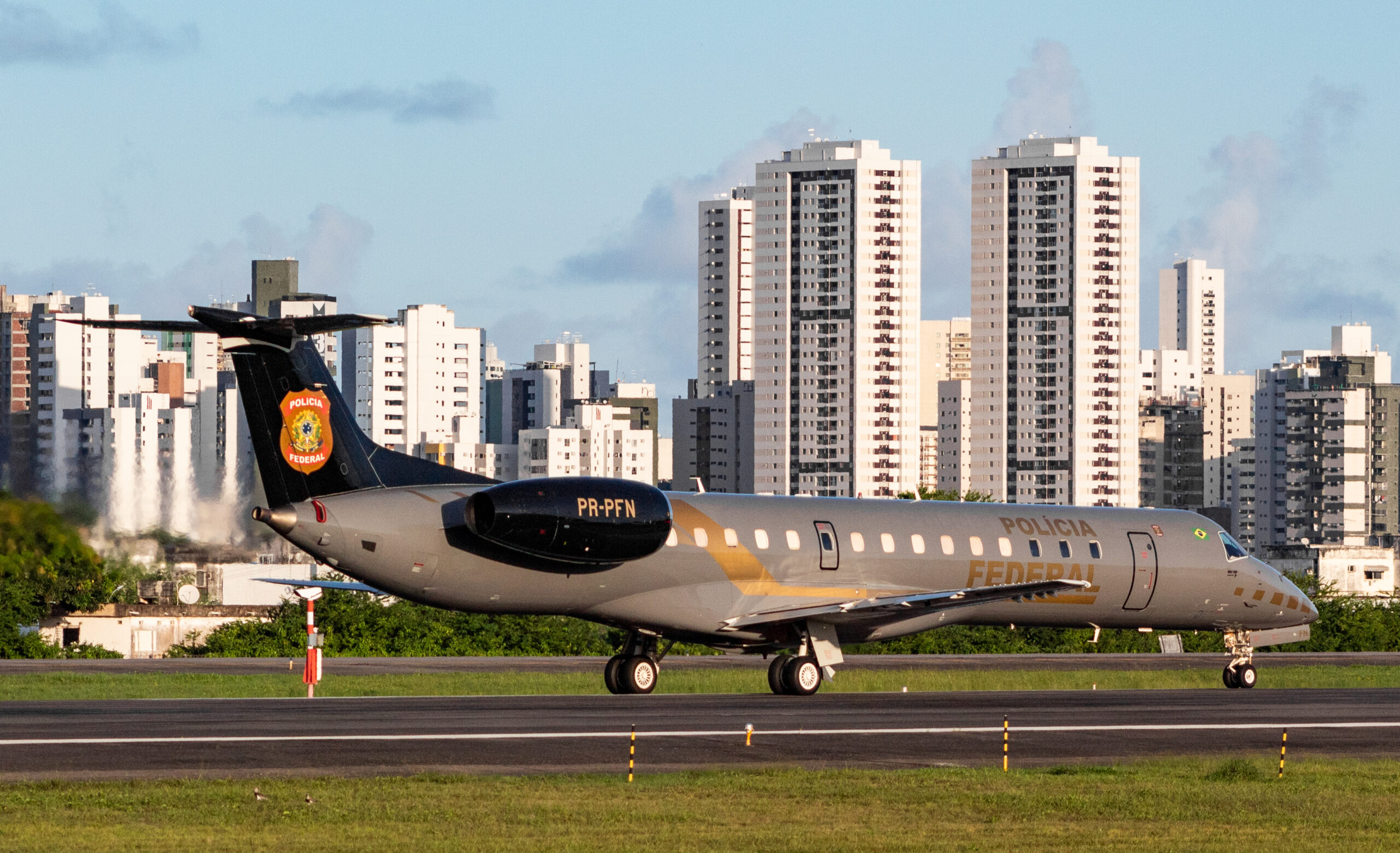 PR-PFN – Embraer ERJ 145 LR – Polícia Federal - Blog do Spotter