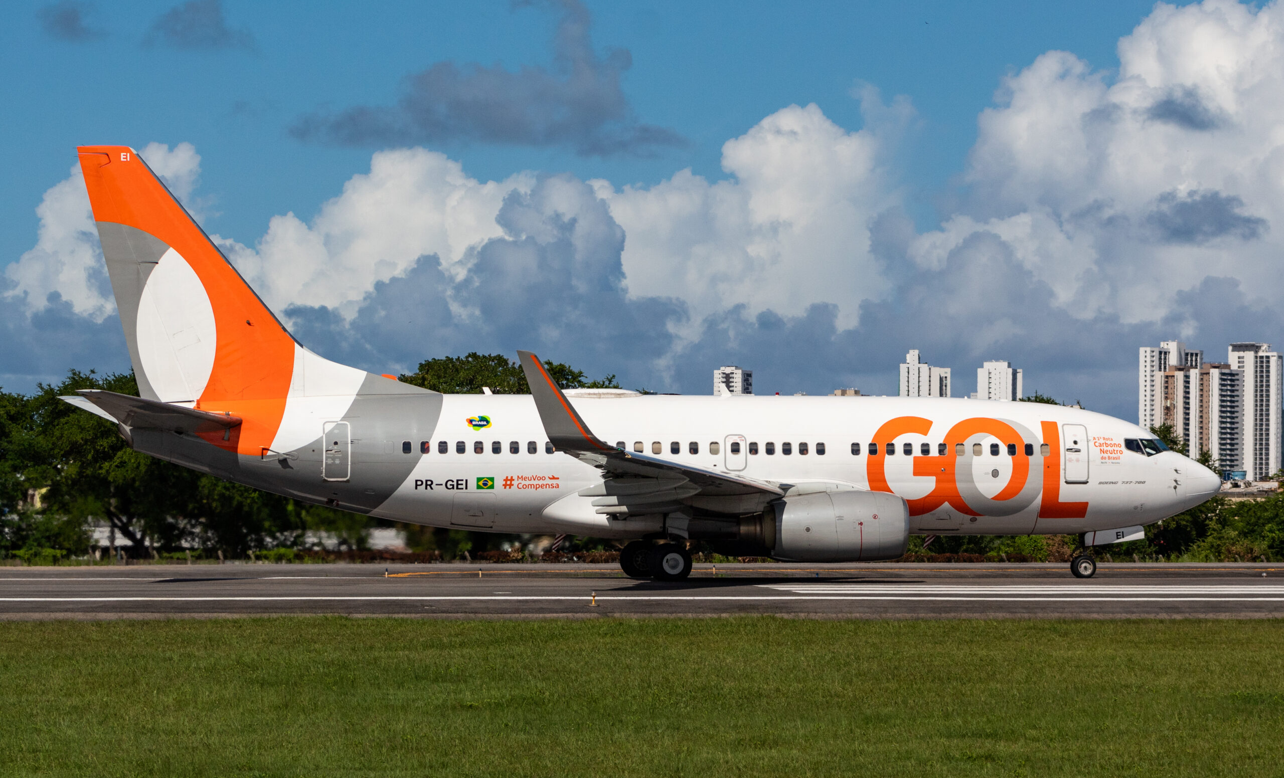 PR-GEI – Boeing 737-76N – GOL Linhas Aéreas - Blog do Spotter