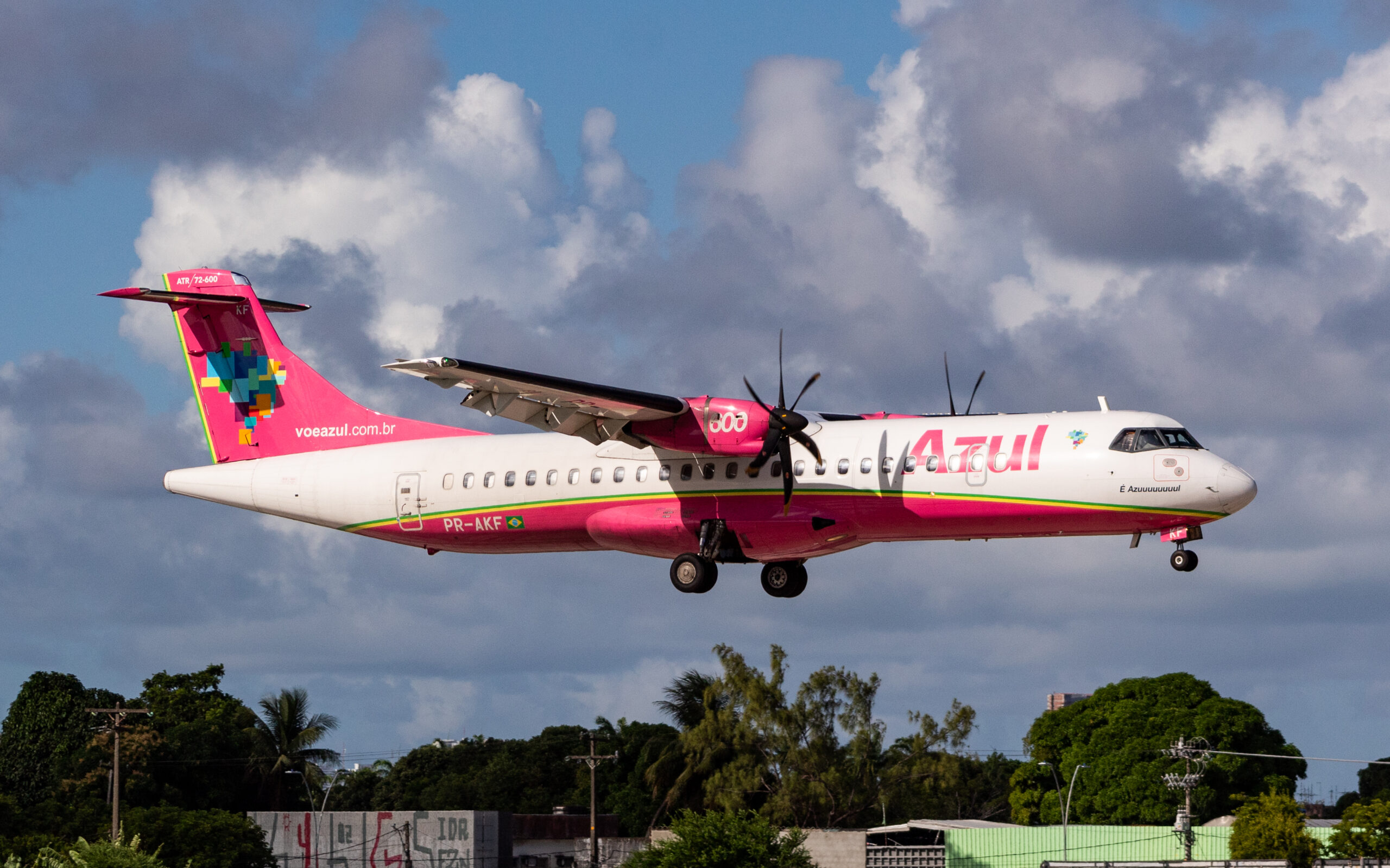 PR-AKF - ATR 72-600 - Azul Linhas Aéreas - Blog do Spotter