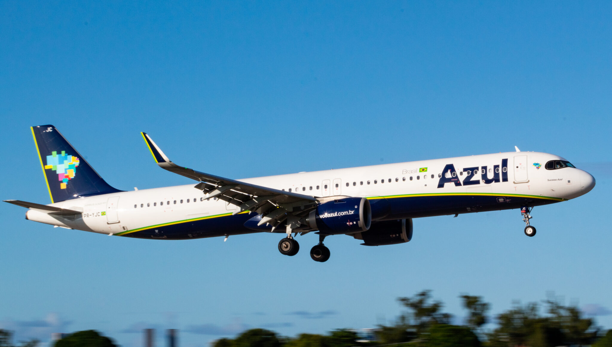 Pr Yjc Airbus A321 Neo Azul Linhas Aéreas Blog Do Spotter 5285