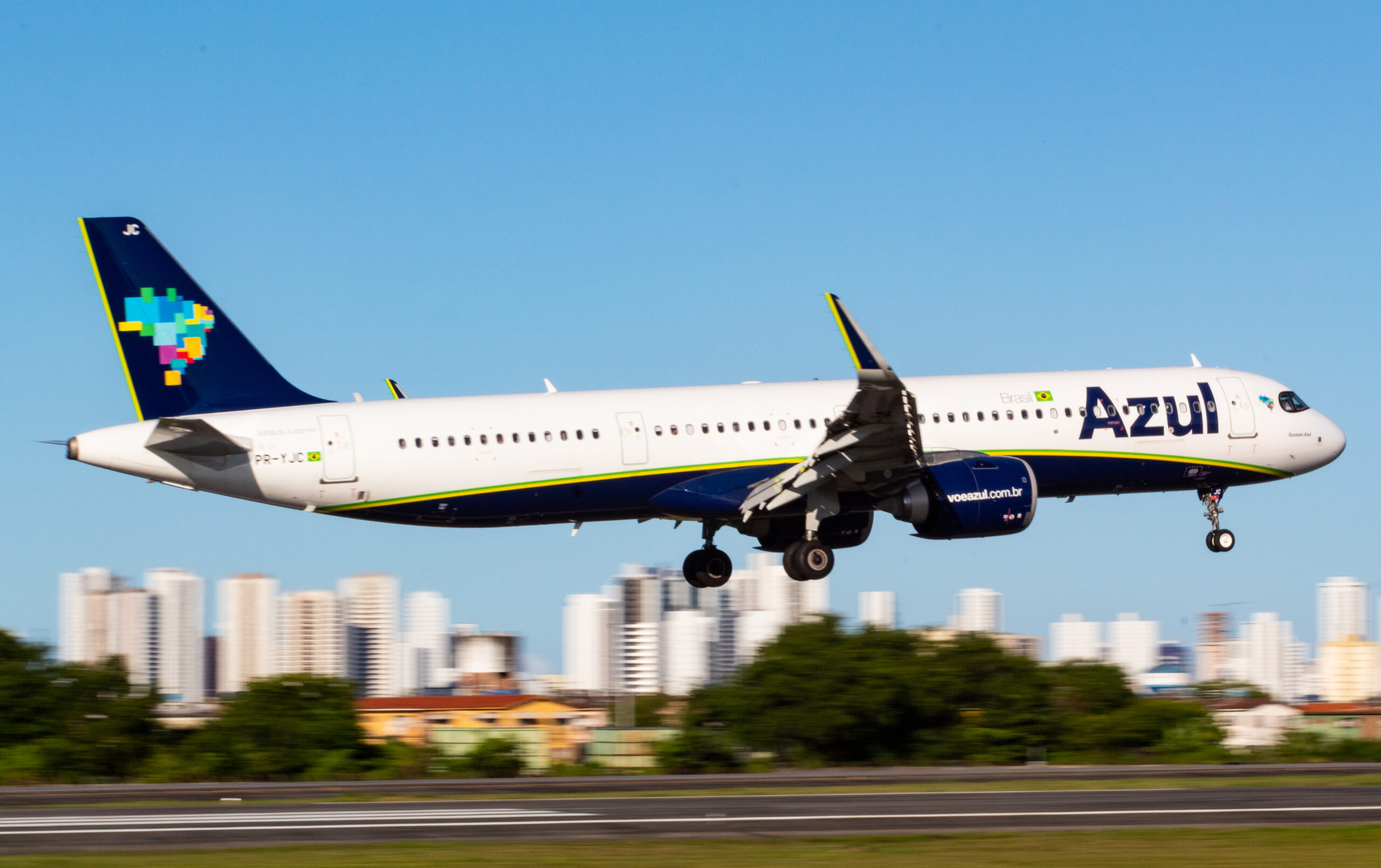 PR-YJC - Airbus A321 NEO - AZUL Linhas Aéreas - Blog do Spotter