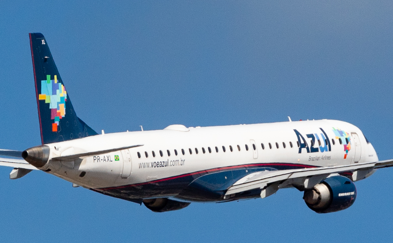 PR-AXL – Embraer 195 – Azul Linhas Aéreas - Blog do Spotter