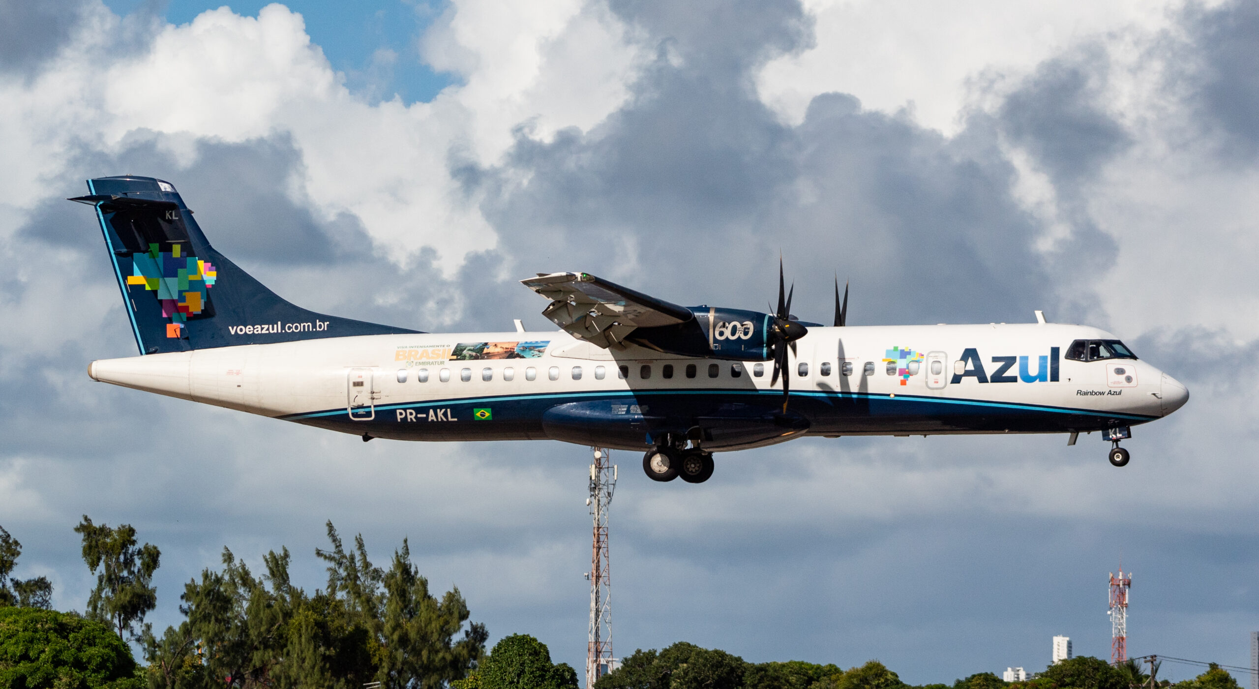 PR-AKL – ATR 72-600 – Azul Linhas Aéreas - Blog do Spotter