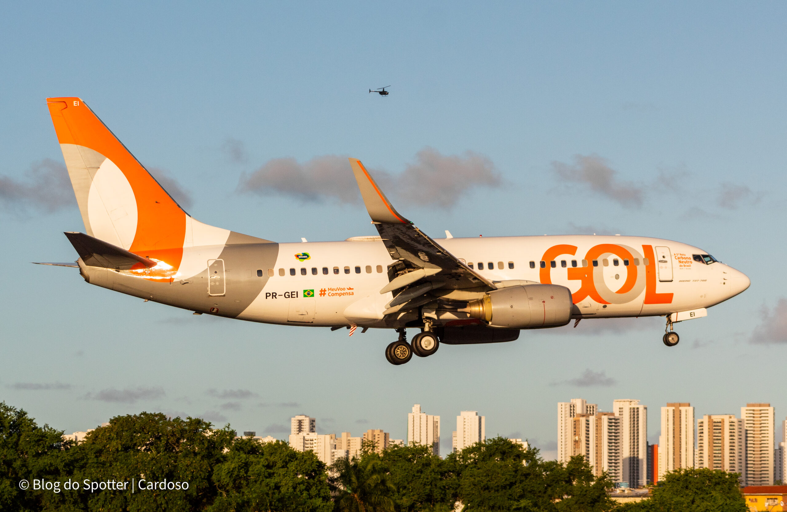 PR-GEI – Boeing 737-76N – GOL Linhas Aéreas - Blog do Spotter