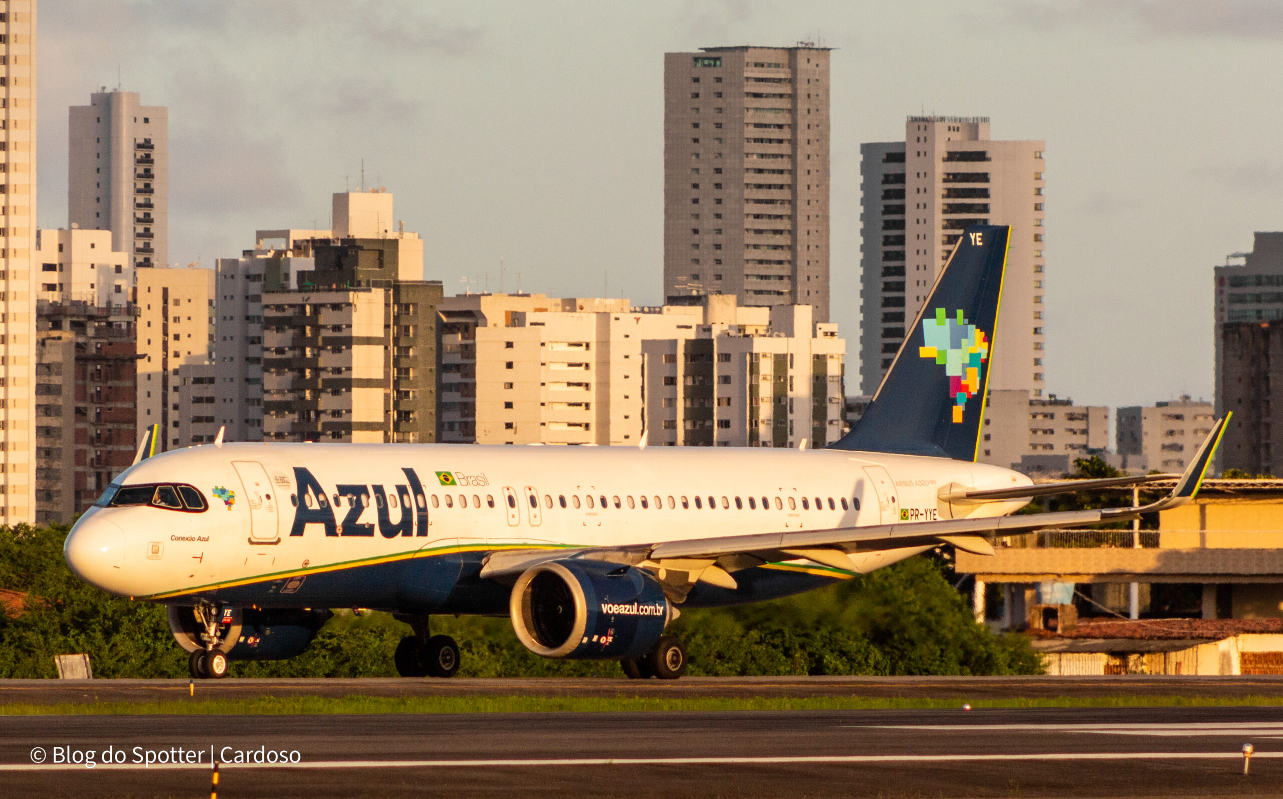 PR-YYE - Airbus A320 NEO - AZUL Linhas Aéreas - Blog do Spotter