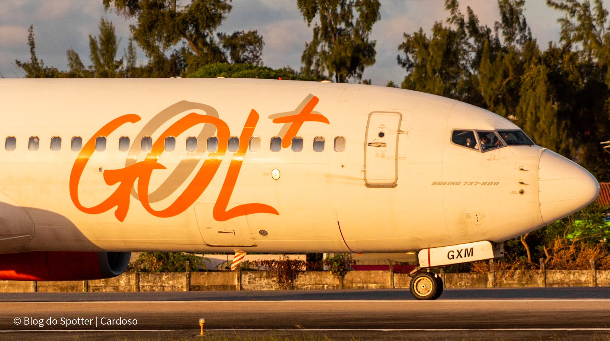 PR-GXM - Boeing 737-8EH - GOL Linhas Aéreas - Blog do Spotter