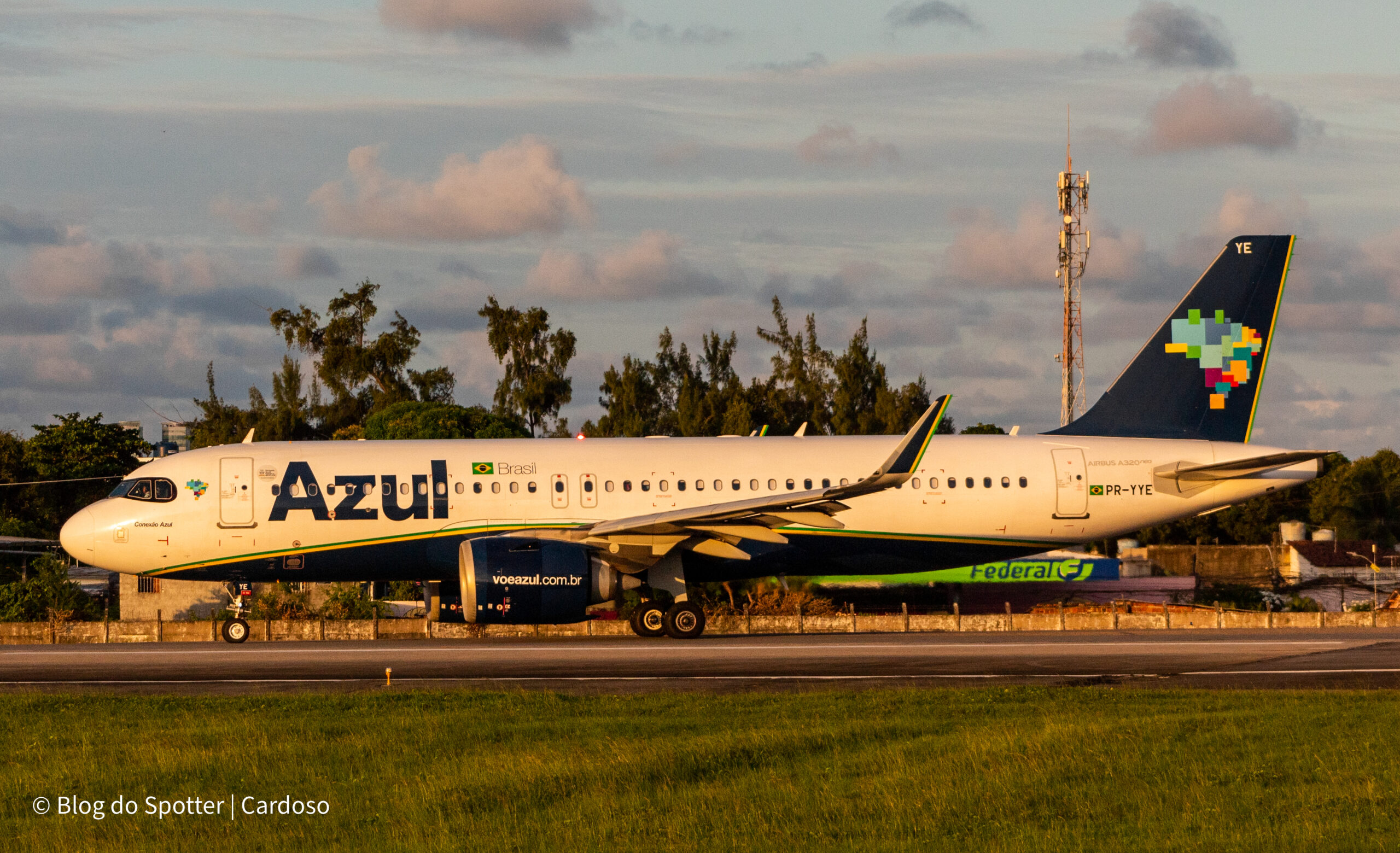 PR-YYE - Airbus A320 NEO - AZUL Linhas Aéreas - Blog do Spotter