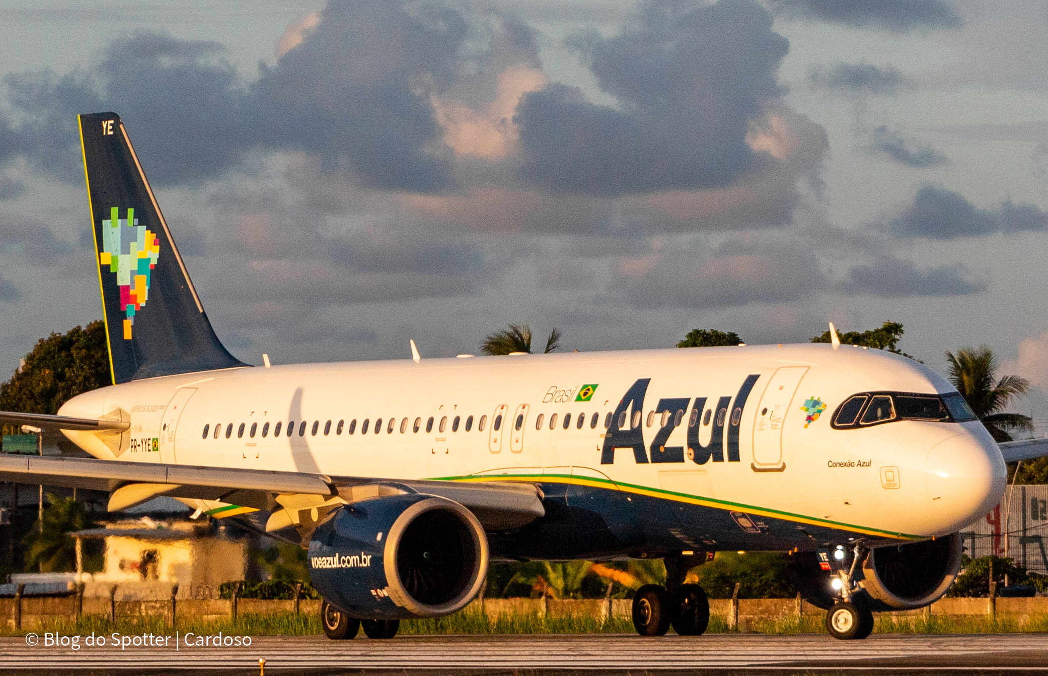 PR-YYE - Airbus A320 NEO - AZUL Linhas Aéreas - Blog do Spotter